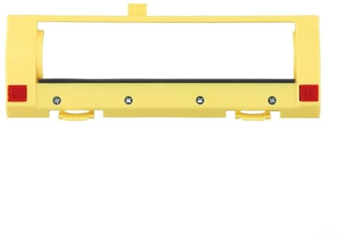 FACAIIO Ersatzteile für Silvercrest SSR1 SSRA1 A9 A7 X800 Roboter-Staubsaugerteile Hauptbürstenabdeckung Halterung Gelb Kunststoff Ersatzzubehör