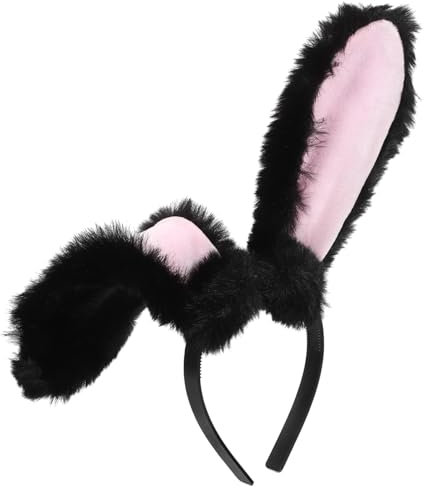 BELLIFFY Lustiger Plüsch- -haarreif Mit Niedlichen Hasenohren Perfektes Cosplay-zubehör Für Feiertage Partys Und Festlichkeiten