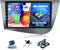 OiLiehu 4+64G Android 13 2Din Radio Carplay Android Auto für Seat Leon MK2 2005-2012 Autoradio Mit Bildschirm 9 Zoll Unterstützung Mirror Link Bluetooth FM RDS GPS WiFi SWC EQ+Rückfahrkamera