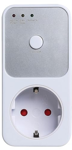 Automatic Voltage Protection Socket presa adattatore presa presa AC 220 V Power Surge Safe Protector EU presa frigo Protect (1 PCS)