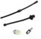 For Chinese Chainsaw Fuel Line & Oil Pipe Set Fits 4500 5200 5800 Models with 52cc 58cc Engines