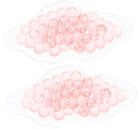 GANAZONO Lippenkühlpads mit Elastischer Gel Eisfläche aus Tpu 2 Stück Wiederverwendbare Tragbare Kältekissen für Zuhause Büro Reisen und Training