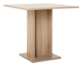 Küchentisch - Esstisch quadratisch (B/H/T: ca.: 80 x 75 x 80 cm) Sonoma Eiche