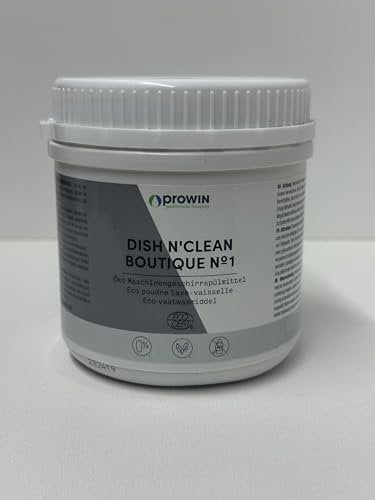 proWin ÖKO MASCHINENGESCHIRRSPÜLMITTEL Umweltschonendes Geschirrspülpulver 500 g natural detergents ECOCERT