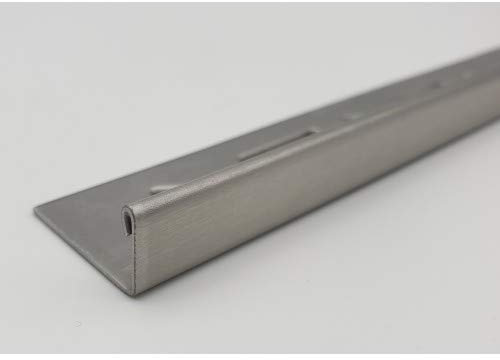 20 Stück = 50 m á 2,50 m Edelstahlschienen 12,5 mm Winkelprofil L-Form glänzend Rotthues Winkelschiene Fliesenschiene