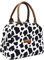 Bolsa de almuerzo con aislamiento reutilizable para almuerzo, para mujeres, hombres, adultos, trabajo de picnic (impresión de vaca)