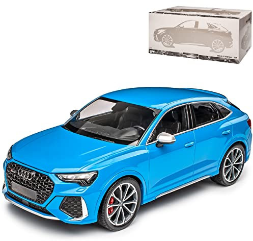 NEW A*u*d*i Q3 RS F3 Sportback SUV Blau 2. Generation Ab 2018 limitiert 1 von 240 1/18 Minichamps Modell Auto