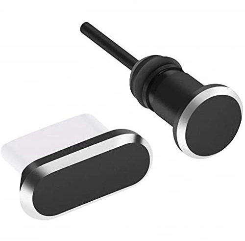 Froiny Typ C Mobiltelefon Ladeanschleife Staubstecker 3,5mm Kopfhörerbuchse SIM-Karte USB C
