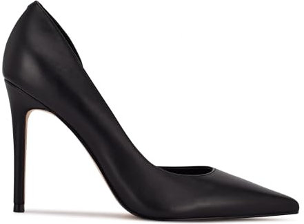 NINE WEST Damen Folowe Pumps, Black Leather 004, 37.5 EU