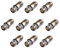 10x E5,5 LED 5V-8V / 9V-19V passend für Mini Adventstern TT H0 Modellbahn Modellbau kaltweiß warmweiß weiß (6V, kaltweiß)
