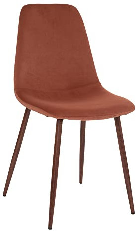 Atmosphera - Stuhl Roka, lockig,-, Terracotta-pink - Terrakotta