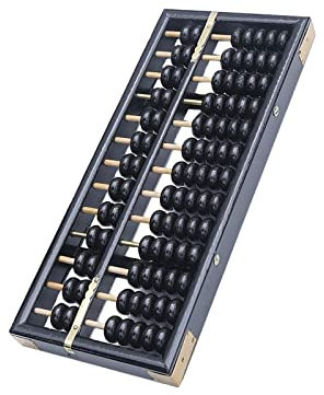 chiwanji Chinesischer Aus Holz, Chinesischer Taschenrechner, Schwarzer Rahmen