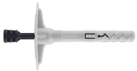 INDEX A PERFECT FIXING - AISC10140 [AIS-C] Taco con clavo de poliamida para fijación de paneles aislantes y rehabilitación de fachadas (SATE), Homologado, Ø10 x 140 mm, 200 unidades