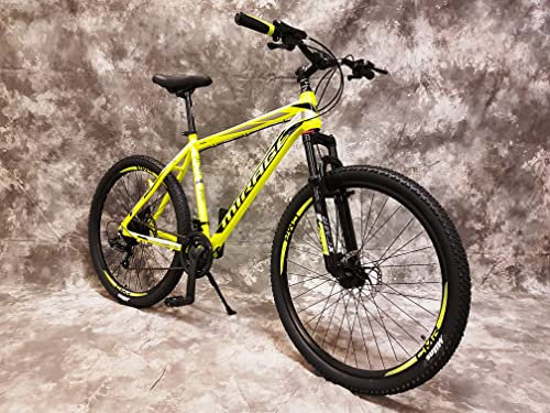 29 Zoll ALU MTB Mirage, Gefedert, 21-Gang Kettenschaltung, Scheibenbremsen NEU 2967-GELB