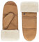 Roeckl Damen Igloo Faeustling Lederhandschuhe, Hazelnut, 6.5