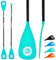 niphean Remo Paddle Surf, 3&4-Piece Detachable Floating Paddle Board Paddles, Adjustable Kayak Paddle, Durable Oars