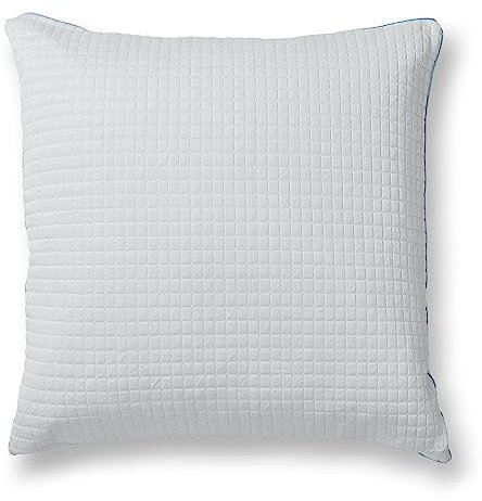 RIBECO GERMANY kühlendes Kopfkissen Olaf, Sommer-Kopfkissen 40x80 cm mit kühlender QMAX-Breeze Technologie & kuscheliger Baumwollseite, für optimale Stützkraft, Made in Germany