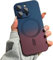 Rokmym Silicone Liquide Coque Magnétique pour iPhone 14 Plus, Etui avec Mag-Safe Case Faster Charging Ultra Léger et Mince avec Effet de dégradé Housse de Protection Antichoc