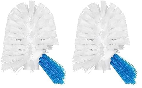 OXO Good Grips Toilet Brush with Rim Cleaner Replacement Head Refill,White,14 x 11 x 20 cm (Pack of 2)