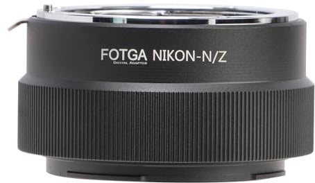 FOTGA Anello adattatore FTZ per obiettivo Nikon F a fotocamera mirrorless Z-Mount, compatibile con fotocamere mirrorless Nikon Z50 Z30 Z9 Z8 Z7II Z6II Z7 Z6 Z5 Zf Zfc Full Frame Mirrorless