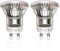 TobeBright Candle Warmer Lamp Bulb GU10 50W for Wax Melt Lamp Wax Burner, Dimmable Mini GU10 MR11 35mm Light Bulb, 2700K Warm White, AC220-240V, 2 Pack