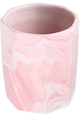 Operitacx Pencil Case Ceramic Brush Holder Pot Makeup Storage Container Desk Organizer