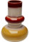 Kare Design Vase Lighthouse, Mehrfarbig, Deko Vase, Blumenvase, Keramik, handgearbeitet, Unikat, 33 cm (H)