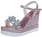 Sandali da donna, comodi, leggeri, antiscivolo, con zeppa, casual, estivi, Ba rosa, 39 EU