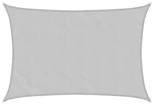vidaXL Toldo de Vela poliéster Oxford 100% Gris Claro 3x2 m, toldo, Parasol, Carpa, toldos, parasoles, Carpas, entoldado, entoldados, marquesina