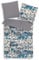 termana Graffiti Bettwäsche Set 155x220 + 80x80 · 100% Baumwolle, Reißverschluss, blau, grau · 3D Teenager-Bettwäsche · Jungen-Bettwäsche (80x80 + 155x220 cm)