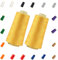 Nähgarn für Nähmaschine Gelb Nähgarn Polyester Sewing Machine Thread Nähmaschinen Vorhanden Fest und Nicht Leicht zu Brechen Reißfest 2 Stück 5484m