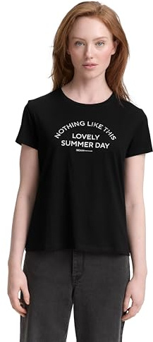 Tom Tailor Denim Damen T-Shirt mit Print