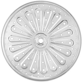 WATIIFUFU 1Stk Dampfgestell Hot-Pot-Rack Reis gedämpftes Gestell Geschirrhalter Eierdampfer dim sum dampfgarer dampfeinsatz Dampfplatte für Speisen Topf Dampfplatte Rostfreier Stahl Silver