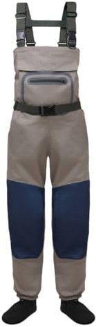 Raprance Atmungsaktive Wathose zum Angeln, Strumpf, Brustwatte, Blau, XXL