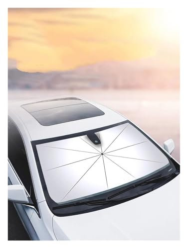 SUTVCM Parasol para Coche Parasol para Ventana Delantera Coche para B&MW E46 E90 E60 F30 F10 X1 X2 X3 X5 X4 X6 X7 G30 G20 G32 G11 G12 F40 Cubierta del Coche(S)