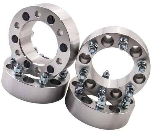 Espaciadores Ruedas Coche Compatible Con Toyota Para FJ Para Cruiser 2007 2008 2009 2010 2011 2012 2013 2014 4 Piezas 6x139.7 Placa Cuñas Espaciadoras Rueda 50 Mm Adaptadores M12x1.5 6x5.5 50 Mm