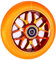 Fantic26 Spy7 Stunt Scooter Rolle I Trick I Tret I Kinder I Roller I Reifen I Rad I Ersatz I Wheel I 110mm I ABEC-11 I Schnell I Leise I Park I Street (Orange/Pu Orange)