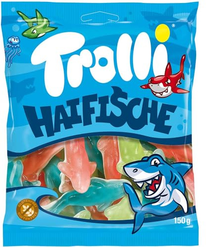 2 er Pack Trolli Haifische 2 x 150g