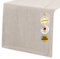 chambry Tischläufer 100% Leinen Stonewashed – Handarbeit Made in Germany – Größe und Farbe wählbar – natürliche und hochwertige Tischdekoration aus Naturmaterial Sand 40cm x 180cm