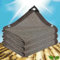 Filet Ombrage Pergola Sable Ombrage Terrasse Voile d'ombrage Rectangulaire 2x3 Filet Ombrage Toile d'ombrage Rectangulaire 3x5m,brown-5x5m