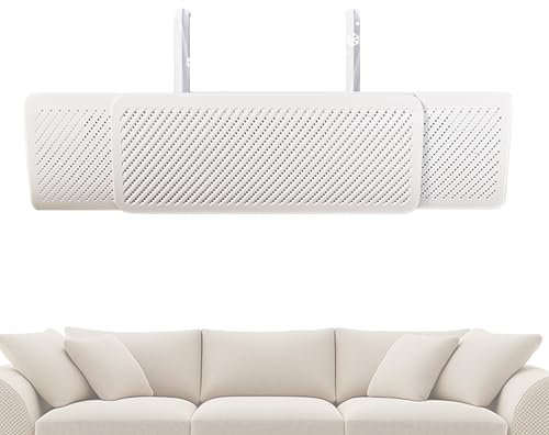 AC Vent Deflector - Anti-direct Blowing Air Conditioner Diverter | Easy to Install Wall Mount Wind Deflectorr | Deeflectorr Outlet Shield Air Wing for Home, AC, Ceiling Registers