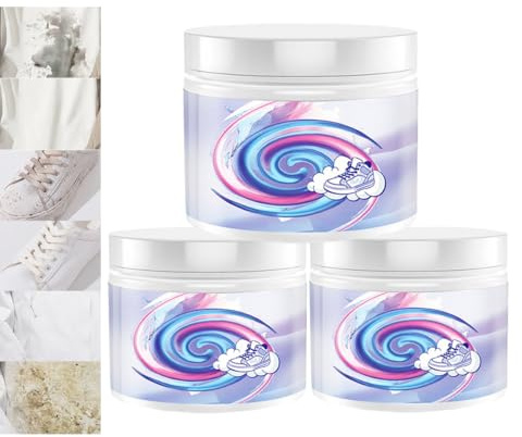 Allzweck-Reinigungspaste für Kleidung und Schuhe – Effektiv und einfach anzuwenden, multifunktionale Reinigungs- und Fleckenentfernungscreme (3PCS)