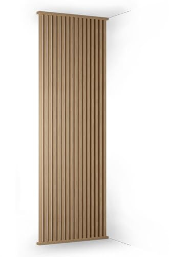 KGM Komplett-Set Raumteiler 90° - Eiche Natur - MDF foliert - 100 x 270 cm