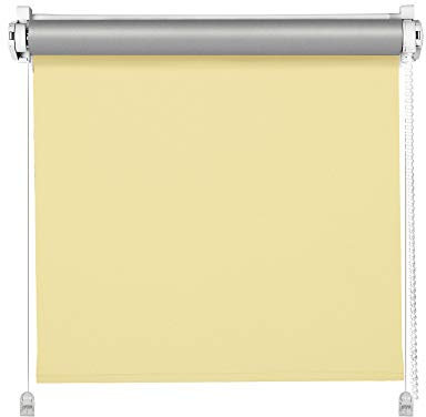 DomDeco Thermo-Rollo Vanille 50x150cm Klemm Fix Rollo