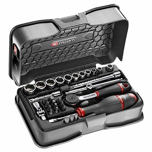 Facom Steckschluessel-Set 1/4 R.161B, 31-tlg