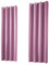 heimtexland ® 1 Paar Thermo- Verdunklungsgardinen Ösenschal Vorhänge Verdunkelnd Isolierend Blickdicht Verdunkelungsvorhänge HxB 145x135 Mauve Typ139