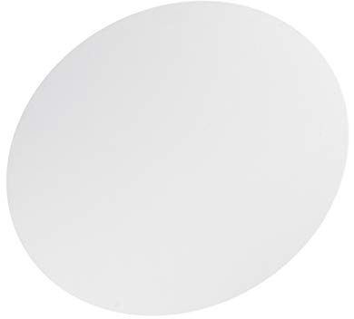 EXCEART Leinwände Leinwände Runde Leinwand Panel Boards Blank Malerei Gestreckt Kreis Leinwand Boards für Kinder DIY Künstler Malerei ?l Acryl Farbe 50CM Holzscheiben Holzscheiben