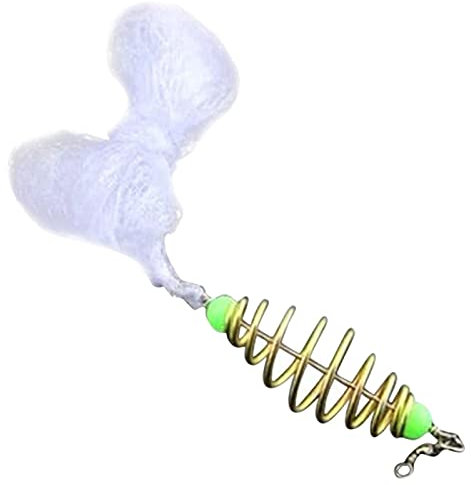 TT- Angeln Net Wurfnetz, Outdoor Erweiterbar Nylon Monofilament Tragbares Falt Fangnetz Fisch Garnelen-Käfig Falle Netz Angel Sack Angel Käfig mit Einem und Freigabe Teleskopisches Fischernetz