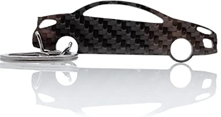 BlackStuff Porte-clés en fibre de carbone compatible avec 308 CC Side 2008-2013 BS-1003