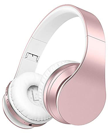 XYLXJ High-end Cartoon Headset, Cat Animal Pattern, Children'S Wireless Headset, Convenient, Microphone and Volume Control, For Phone/Laptop/PC/TV (Color : Rose Gold)(Fantasy Silver)
